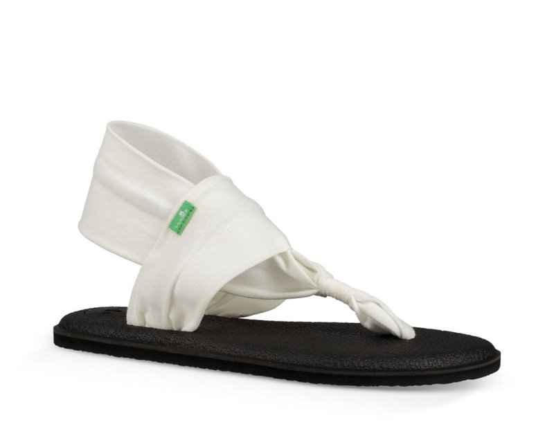 Sanuk Yoga Sling 2 Women's Sandals White | Canada 24GSO